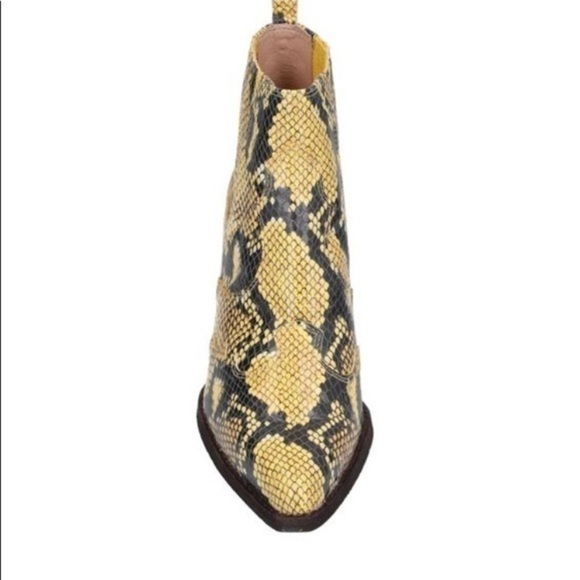 SAM EDELMAN Winona snake print western boots - Picture 3 of 7